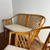 Rattan garden furniture