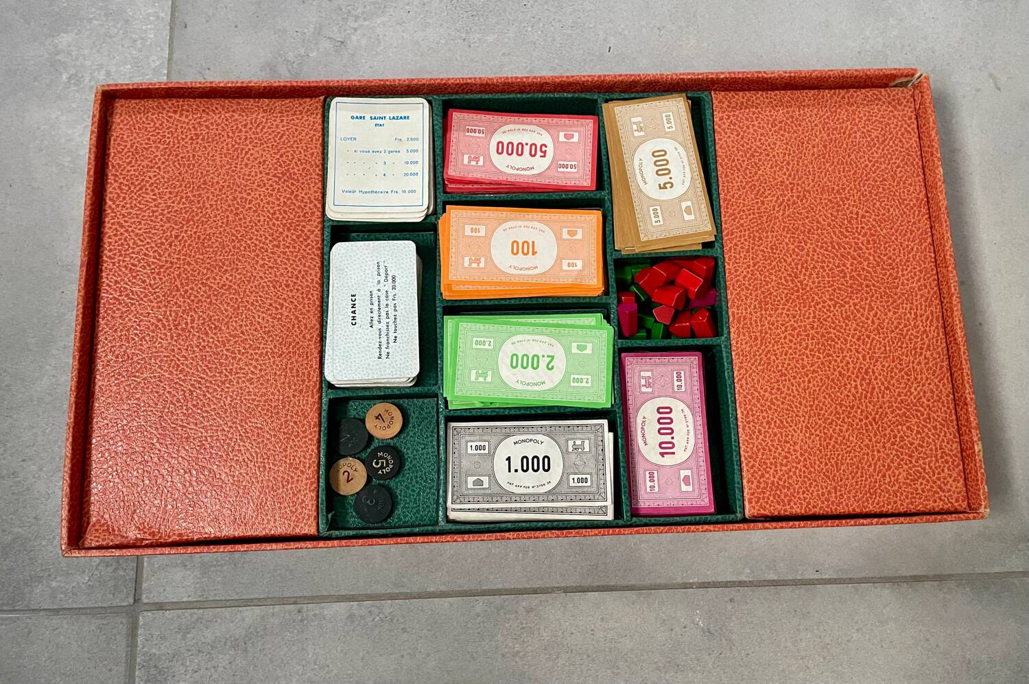 Vintage Monopoly game Miro editions from the 60s