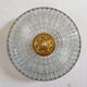 Ceiling lamp old gold cristal Lucien Gau