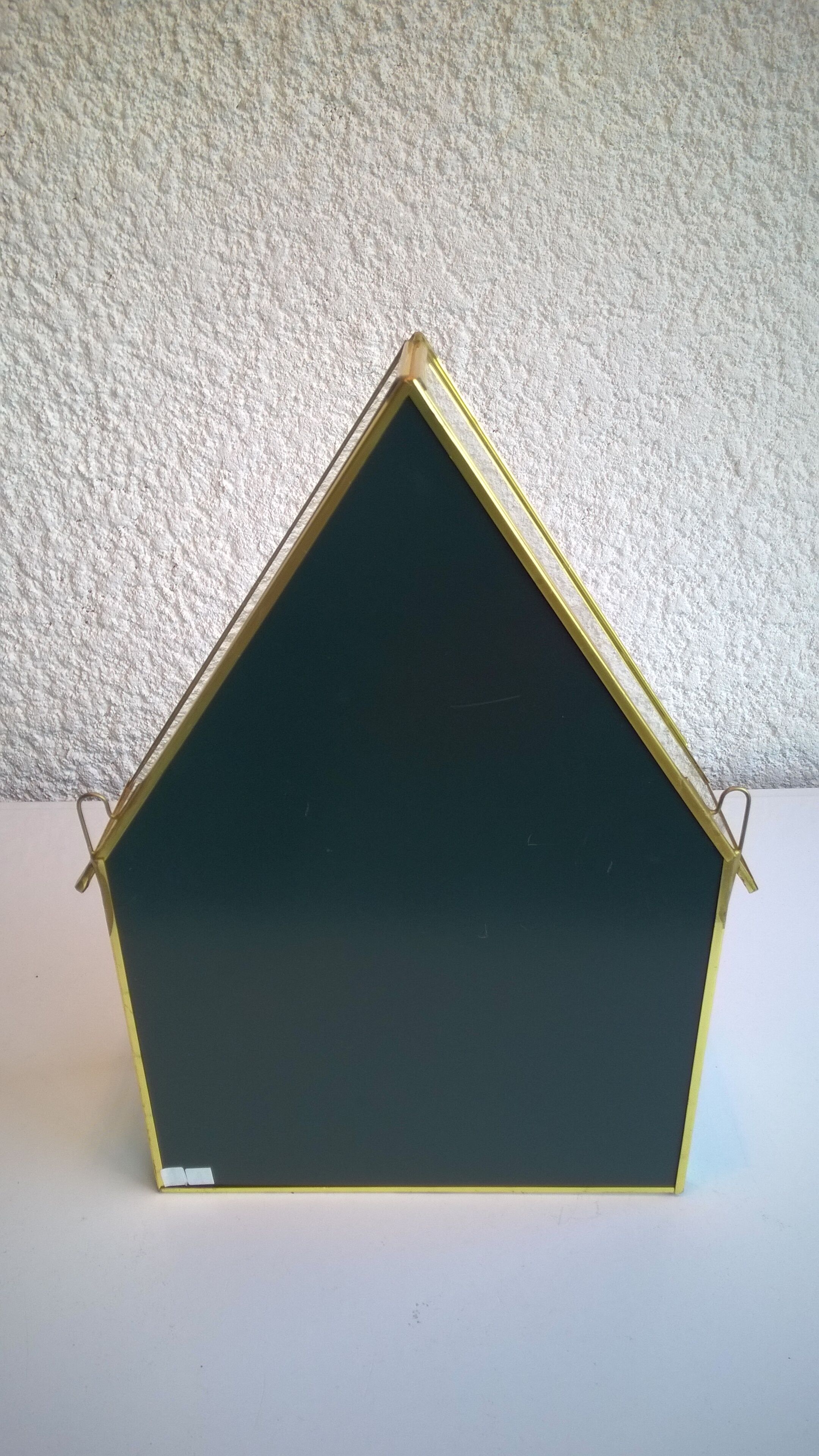 Laiton and glass window