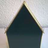 Vitrine laiton et verre