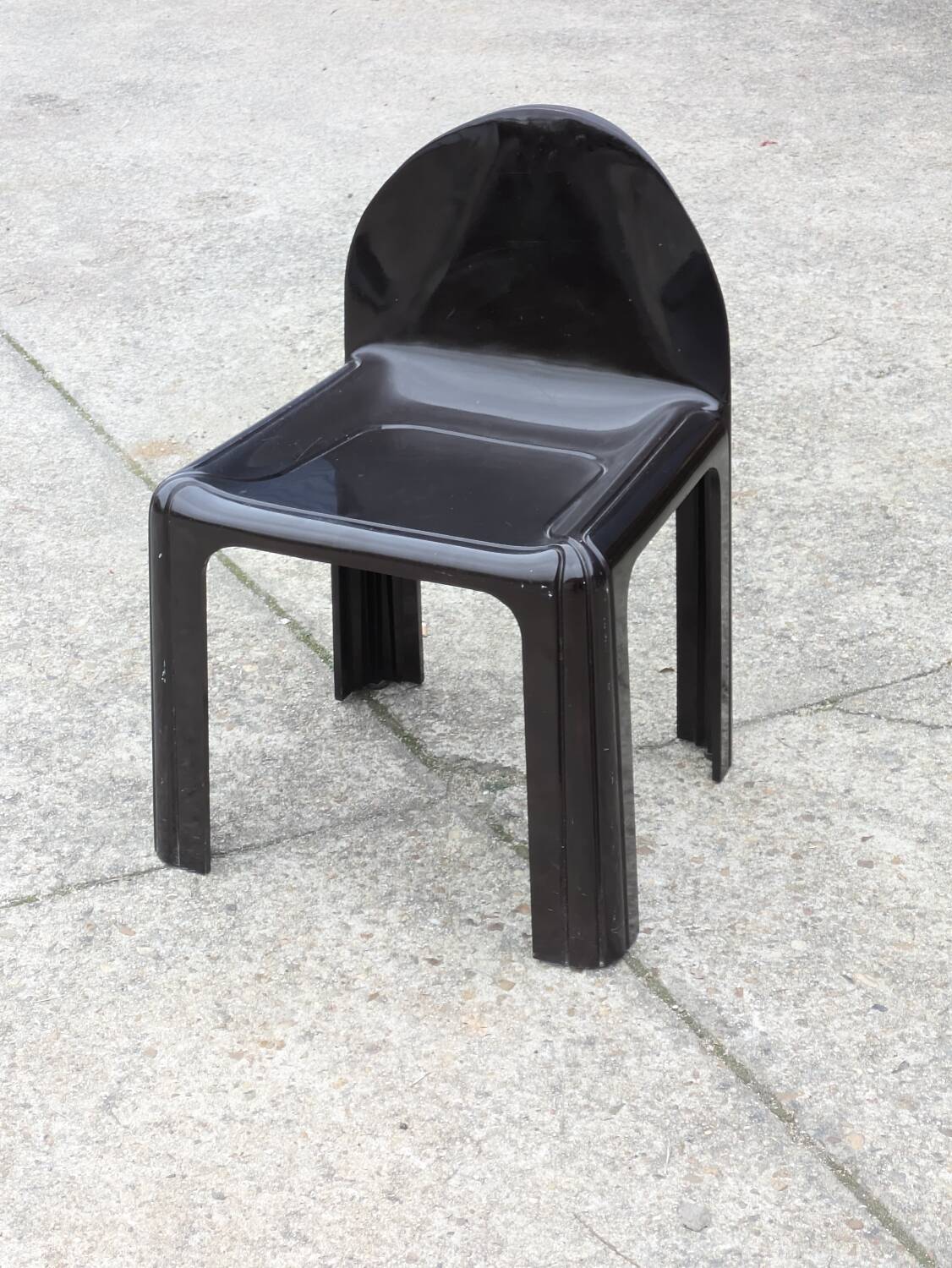Vintage Kartell chair n.4854 Gae AULENTI - 1970