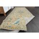 Vintage Turkish Oushak Handmade Wool Cotton Orange Runner Rug 104x310