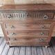 Antique chest of drawers with marble top