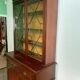 Elegant English mahogany secretary bookcase – Early 20th century