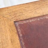 Antique walnut desk, Italy, mid-19th century