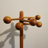 Pine coat rack from the 70s