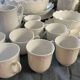 Prestigious 62-piece dinnerware set in vintage 70's Limoges white porcelain by Raynaud