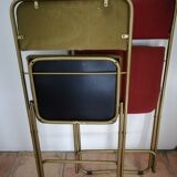 Pair folding chairs "Lafuma"