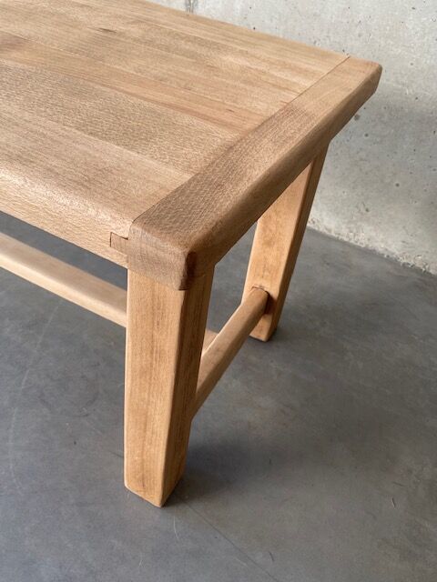 Stripped farm coffee table