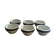 6  sandstone ramekins. Digoin