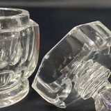 Baccarat crystal covered pot, Malmaison model