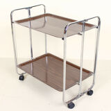 Folding serving in chromed metal vintagedanois