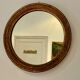 Old mirror in gilded wood early twentieth century