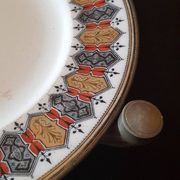 Heated plate. 19th century dish warmer.
