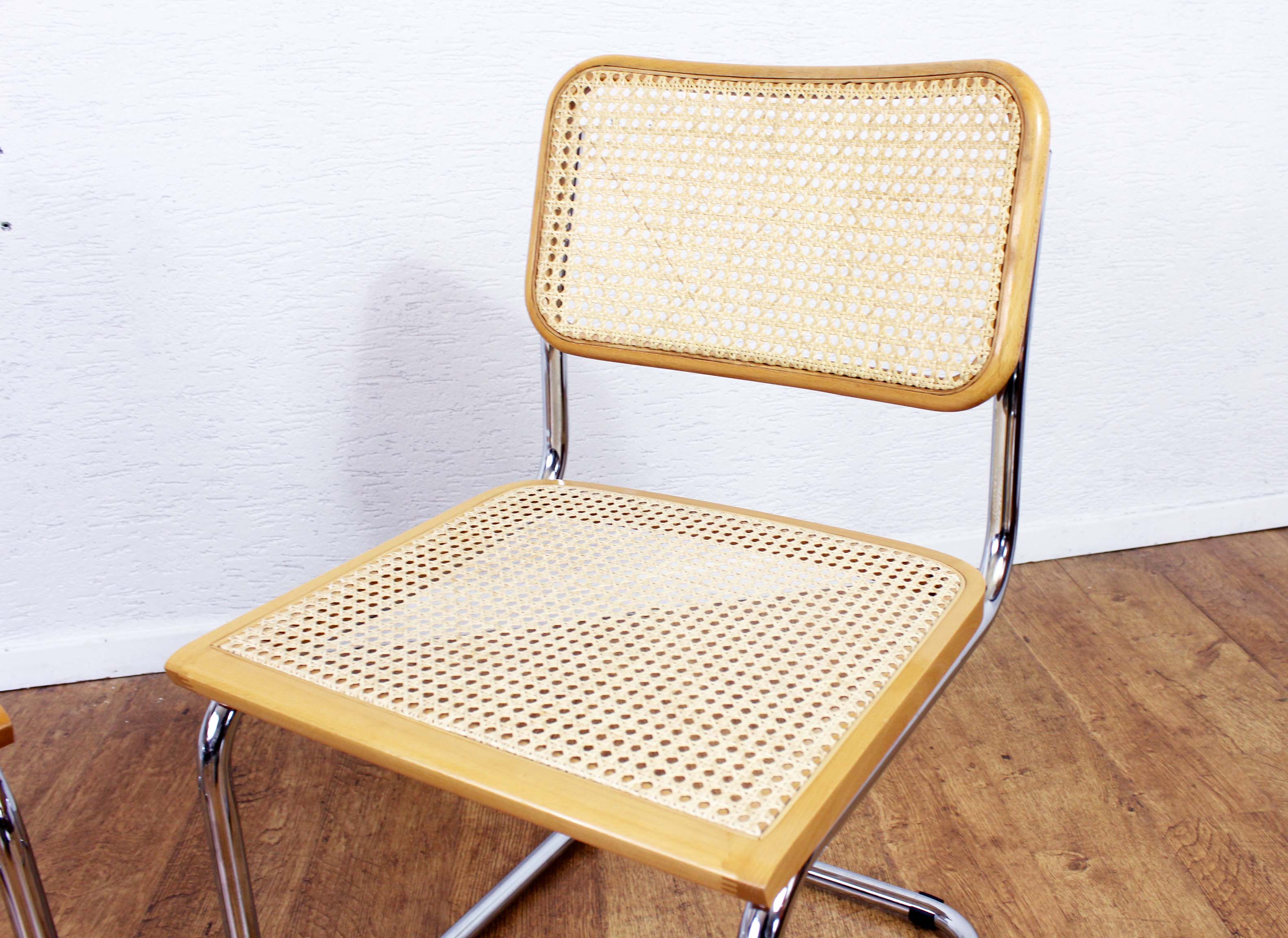 Pair of chairs Marcel Breuer B32 cesca model
