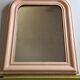 Vintage Louis Philippe style apricot table mirror 53 cm x 45 cm