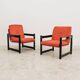 Pair of Armchairs Schirolli Mod. Pierrot Design 80s Modernariato