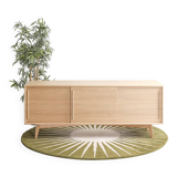 Buffet en chêne style scandinave