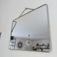 Very old XXL barber mirror with chain, art deco 40s 50s