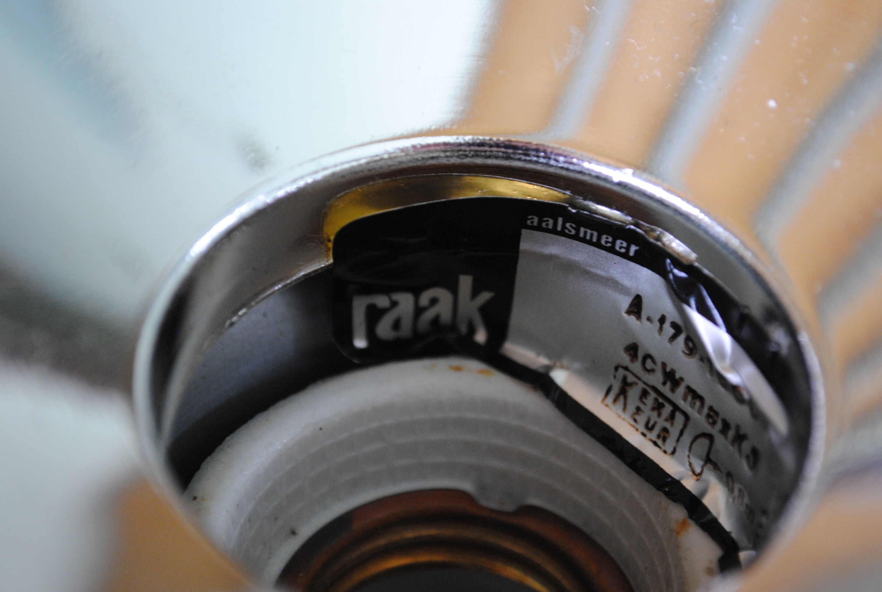 Set of 4 wall lamps Raak year 70