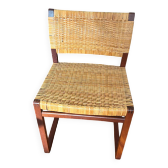 Chaise Vintage Børge Mogensen BM 61 par Fredericia Stolefabrik
