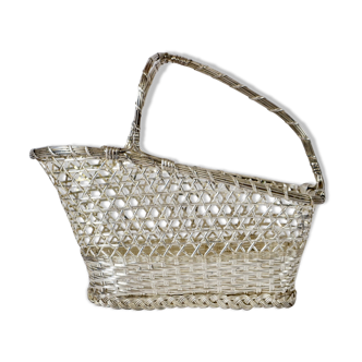 Christofle Silver metal bottle holder