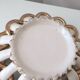 Vintage Vallauris Gold Twisted Basket Bowl? Saint Clément? Émile Tess