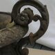 Paire d'anciens vases Médicis de jardin en fonte de fer