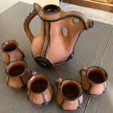Stoneware tea service