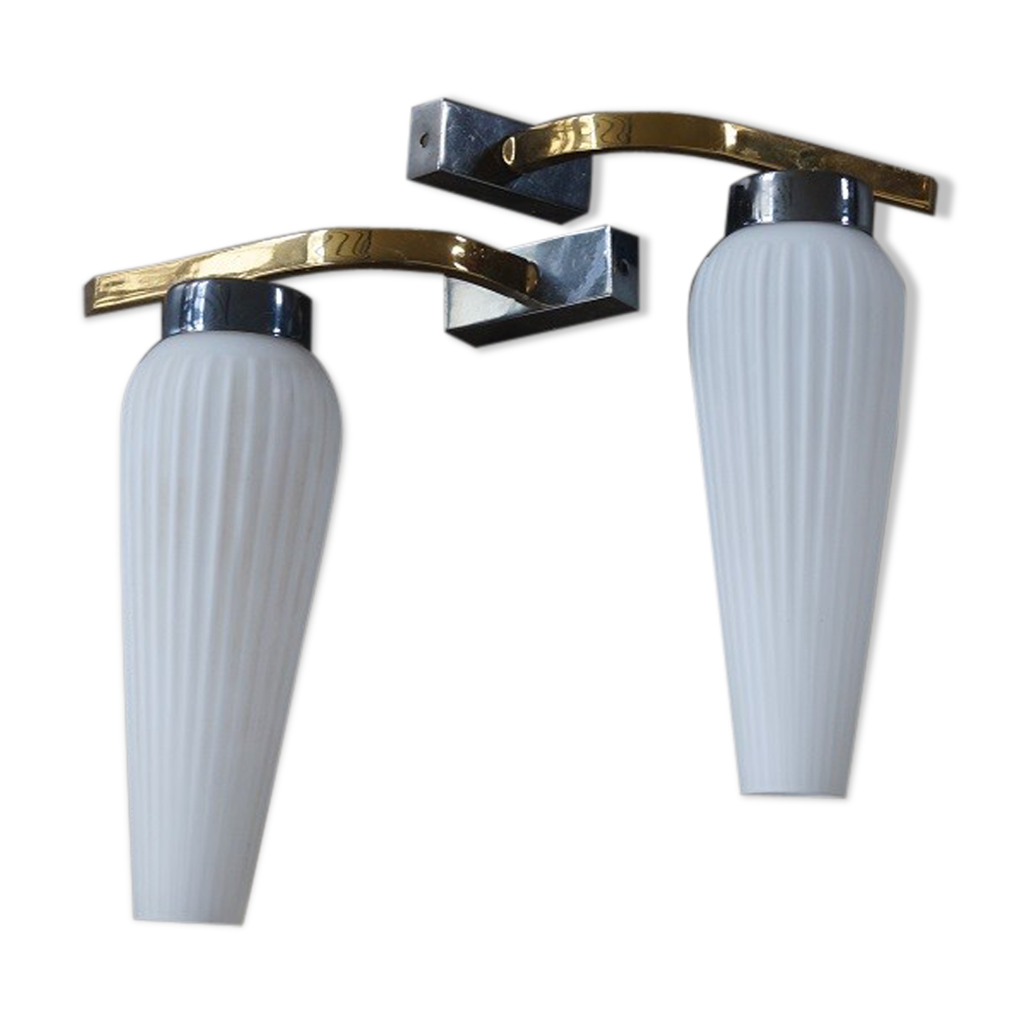Pair of wall light design 1960