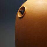 Rare vintage wooden table lamp by Dyrlund Denmark.