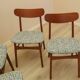 Set of four teak chairs, Danish design, 1970s, made in Denmark