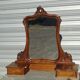 Commode en noyer Louis XV avec miroir