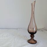 Pretty blown glass soliflore