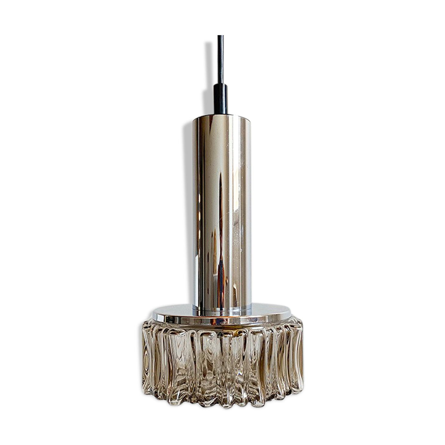 Suspension chrome Staff Leuchten