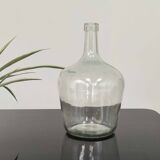 Dame Jeanne vintage transparent glass carboy 25cm