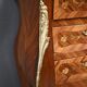 Pair of bedside tables in marquetry, Louis XV style – Mid 20th century