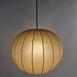 Cocoon pendant lamp from Italy with beautiful structure and colour