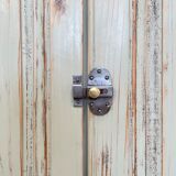 Two-body display cabinet, circa 1900