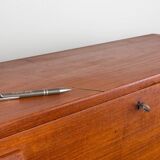 Secretary, desk, Danish in Teak by Borge Mogensen for Soborg Mobelfabrik 1960.