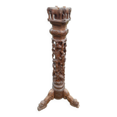 Exotic wood column (indonesia?)