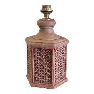 Terracotta table lamp - 1970s