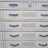 Patinated furniture of mercerie 30s