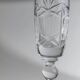 Lot of 12 vintage crystal champagne flutes, Italy 1970s.