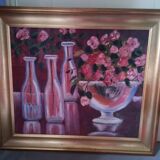 oil painting on canvas