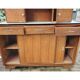 60's wood buffet