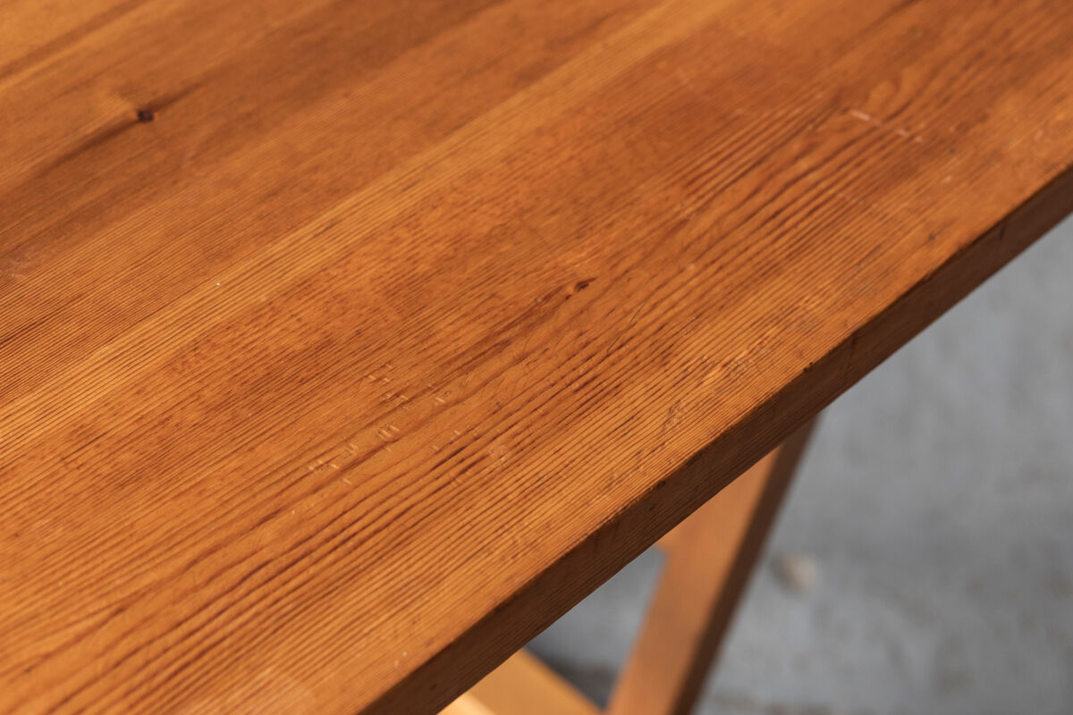 Dining set of 3 in solid oregon pine