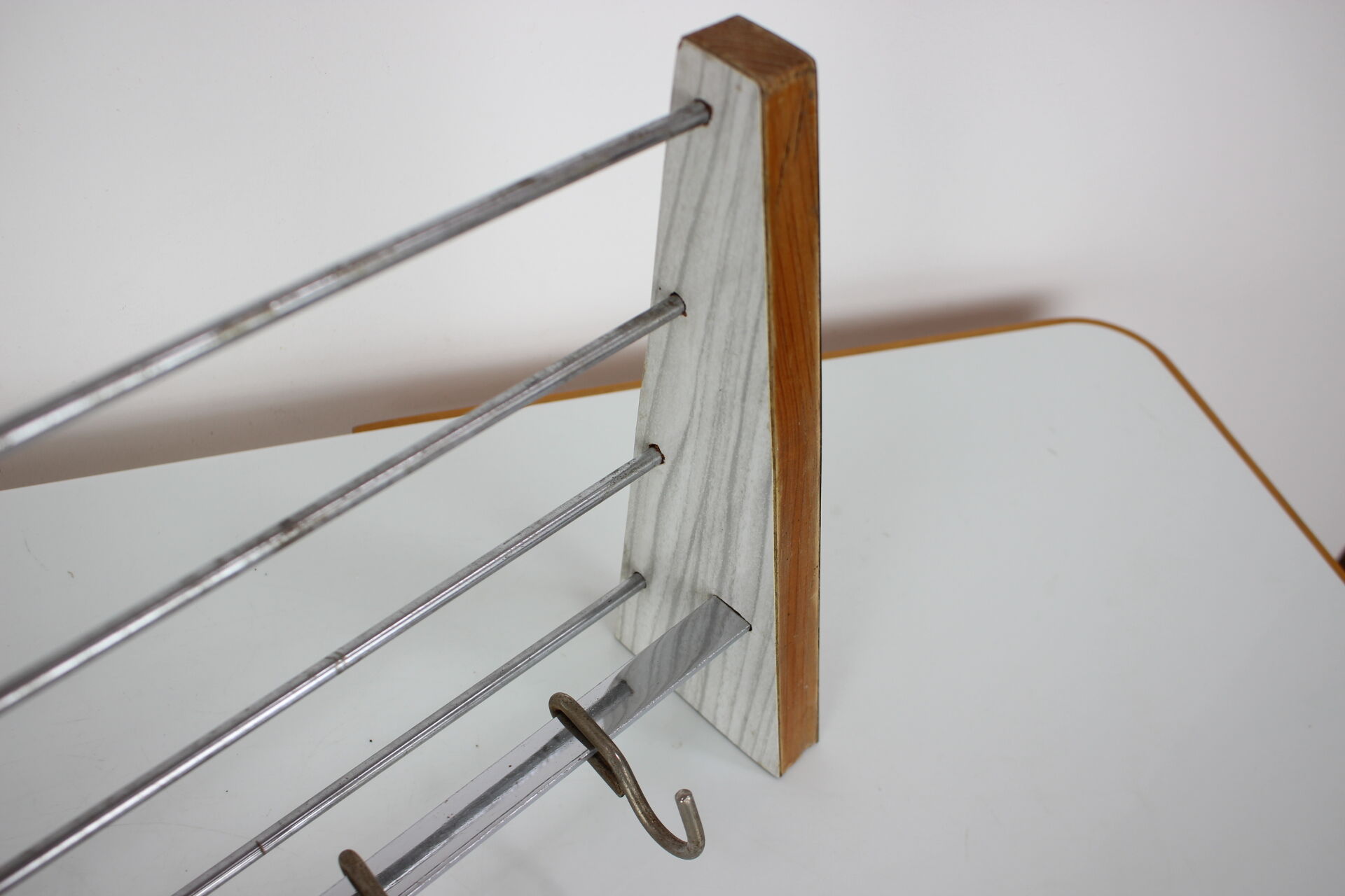 Coat hook from the middle of the century, 1960s,Czechoslovakia