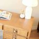 Bureau vintage rénové, années 40-50, 5 tirois